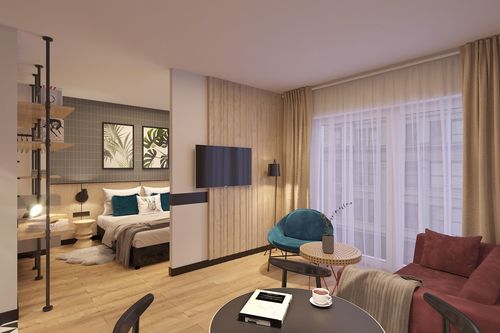 Apartamentowiec Tulip Residences powstaje na warszawskiej Pradze